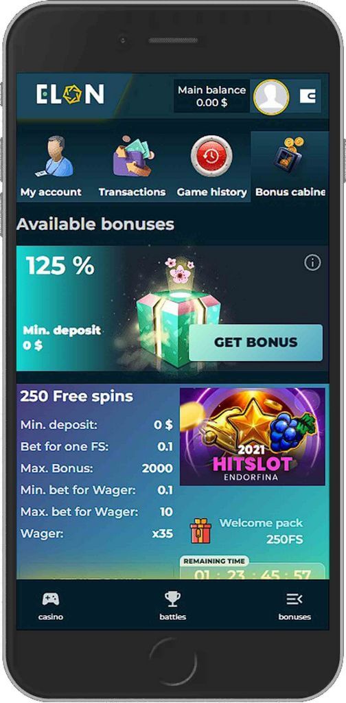 Elon Casino site